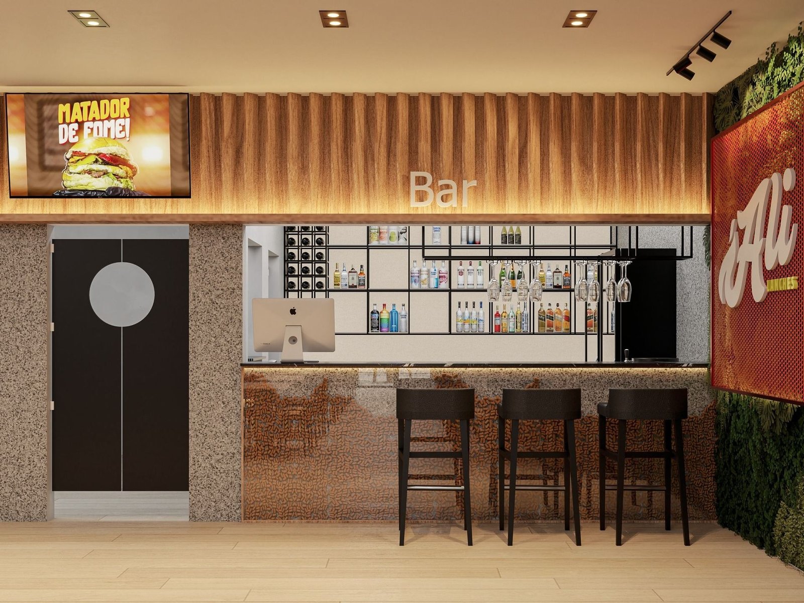 Bar comercial Confort Arquitetura