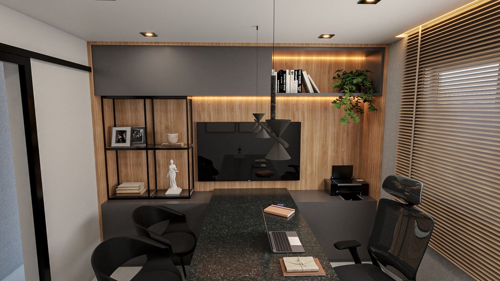 Escritório corporativo Confort Arquitetura
