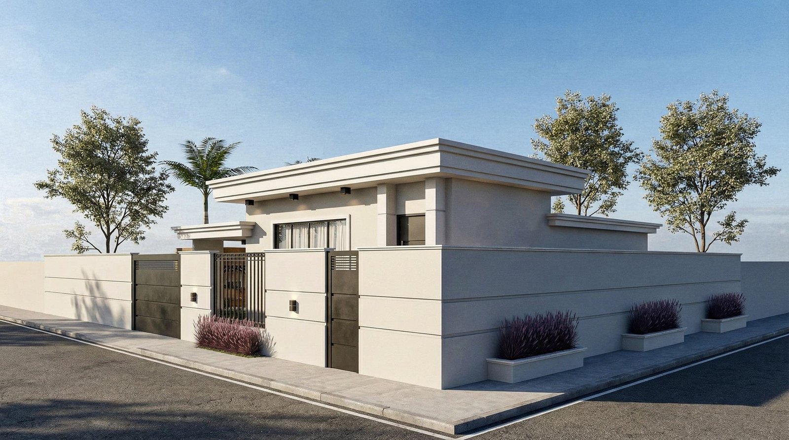 Fachada residencial Confort Arquitetura