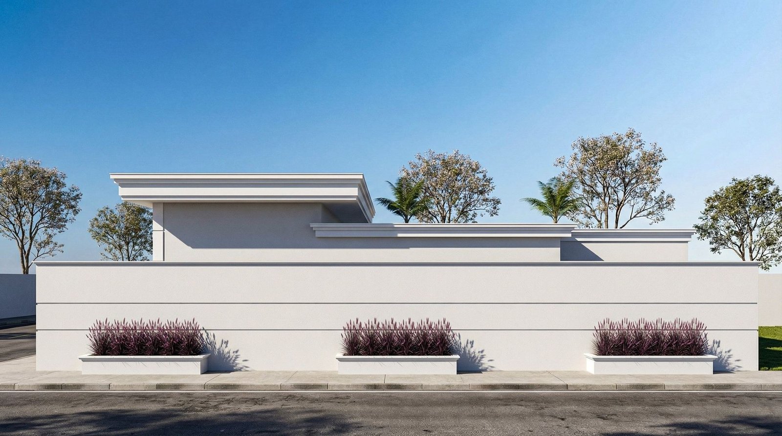 Fachada residencial Confort Arquitetura