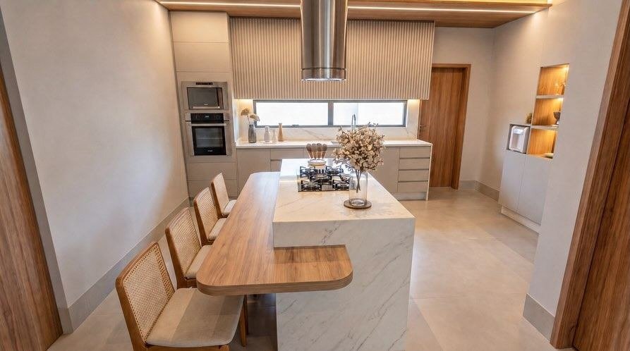 Cozinha planejada Confort Arquitetura