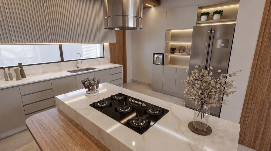 Cozinha gourmet Confort Arquitetura